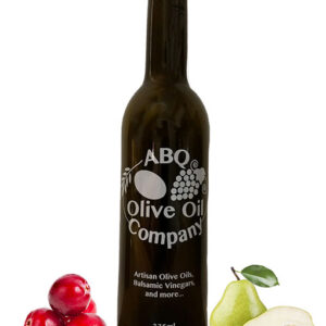 ABQ Olive Oil Company's cranberry pear balsamic