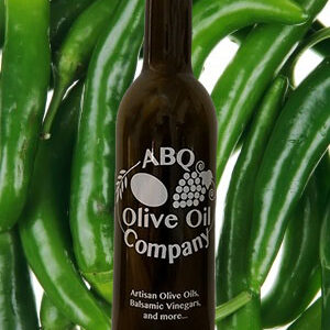 ABQ Olive Oil Company's green chili oil