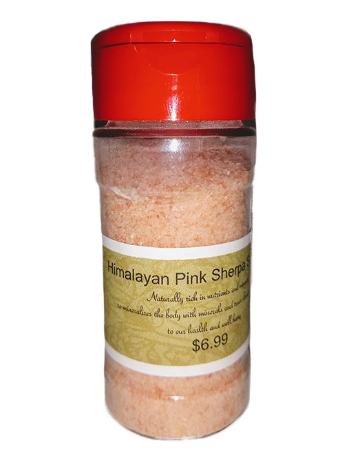 pink sherpa sea salt